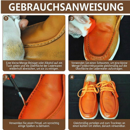 Lederreparaturgel für Sitze, Schuhe und Möbel – Flexible Formel für glattes Finish