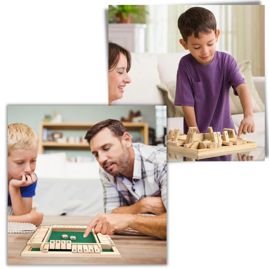 Lernspiel aus Kiefernholz für Kinder ab 4 Jahren – Mathematische Grundkenntnisse spielerisch lernen 3