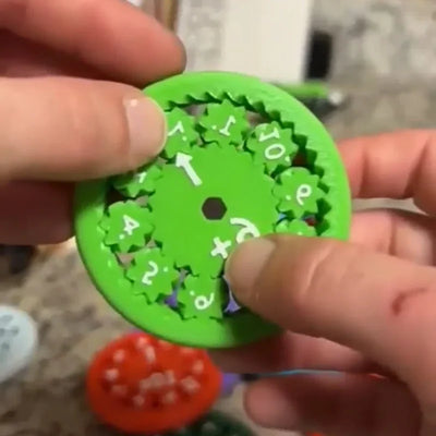 Lernspielzeug Mathe-Fakten-Fidget-Spinner – Interaktives Üben von Addition, Subtraktion, Multiplikation, Division 2