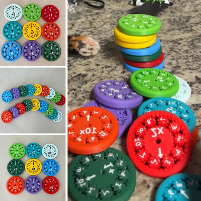 Lernspielzeug Mathe-Fakten-Fidget-Spinner – Interaktives Üben von Addition, Subtraktion, Multiplikation, Division 4