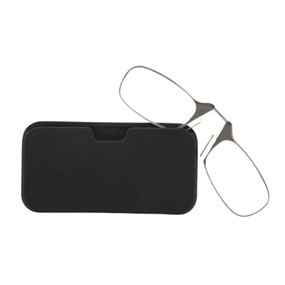 Lesebrille Damen ultradünn mit Nasenclip – rahmenlos und kompakt für bequemes Lesen 1