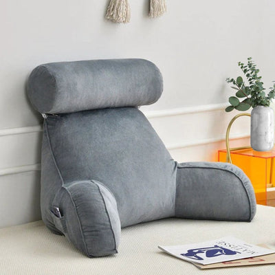 Lesekissen Bett mit Armlehnen – Ergonomische Rücken- und Nackenstütze für Komfort 0