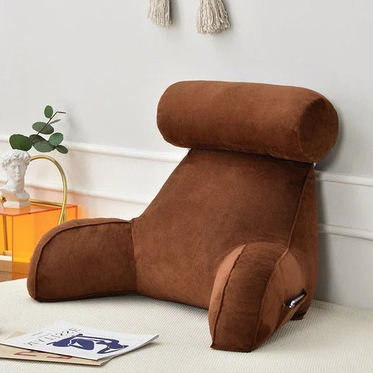 Lesekissen Bett mit Armlehnen – Ergonomische Rücken- und Nackenstütze für Komfort 10