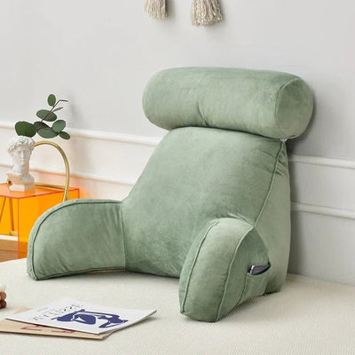 Lesekissen Bett mit Armlehnen – Ergonomische Rücken- und Nackenstütze für Komfort 5