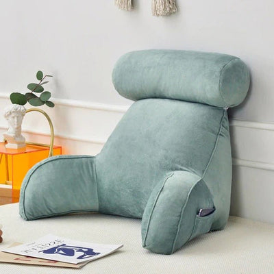 Lesekissen Bett mit Armlehnen – Ergonomische Rücken- und Nackenstütze für Komfort 8