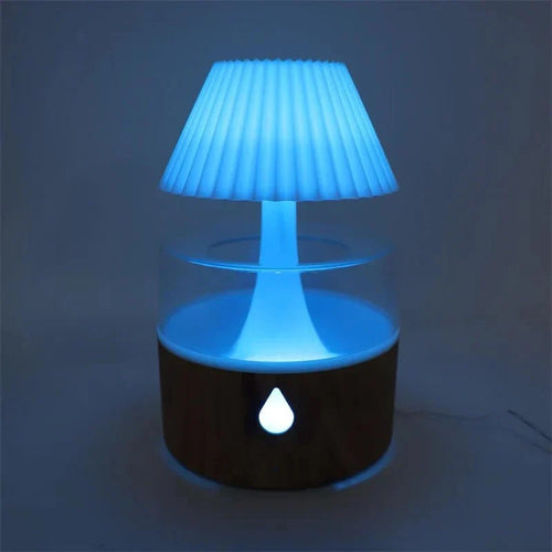 Luftbefeuchter Schlafzimmer mit Kühlnebel und Aromatherapie – USB-betrieben, Nachtlicht