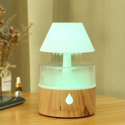 Luftbefeuchter Schlafzimmer mit Kühlnebel und Aromatherapie – USB-betrieben, Nachtlicht 4