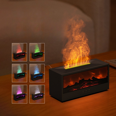 Lufterfrischer mit LED-Flamme und Duftdiffusor – USB-betrieben für Wohnung und Büro 1