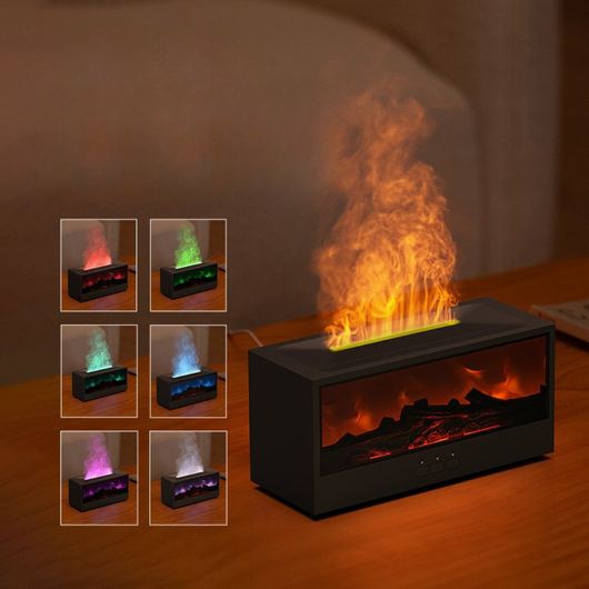 Lufterfrischer mit LED-Flamme und Duftdiffusor – USB-betrieben für Wohnung und Büro 1