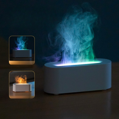 Lufterfrischer mit LED-Flamme und Duftdiffusor – USB-betrieben für Wohnung und Büro 3