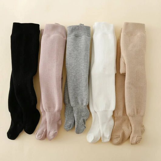Mädchen Winterleggings mit Fleecefutter – Elastisch und warm für Kinder 6 Monate bis 8 Jahre 3