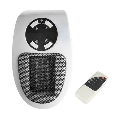 Mini Raumheizer elektrisch mit Fernbedienung – LCD-Display, für kleine Räume, 500 Watt 4