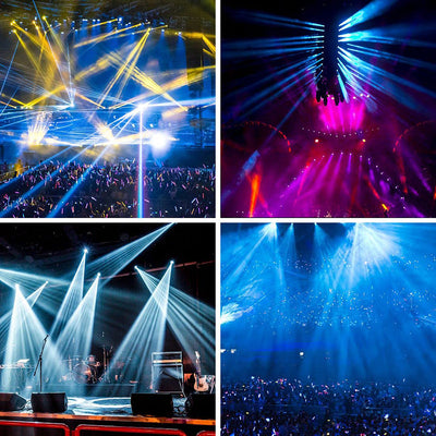 Moving-Head-Licht 10 W für Bühnenlicht – DMX-Steuerung, 540° Schwenk, 205° Neigung 3