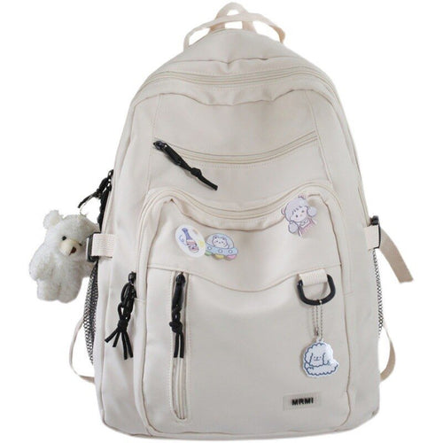 Großer Schulrucksack für Mädchen mit Laptopfach – geräumig, spritzwassergeschützt, 9 Taschen