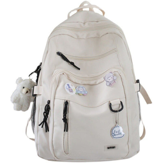Schulrucksack Mädchen groß mit Laptopfach – Geräumig, spritzwassergeschützt, 9 Taschen 1