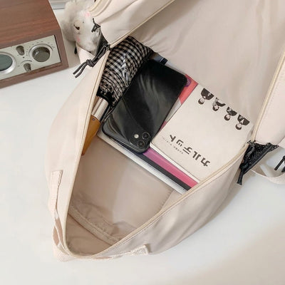 Schulrucksack Mädchen groß mit Laptopfach – Geräumig, spritzwassergeschützt, 9 Taschen 6