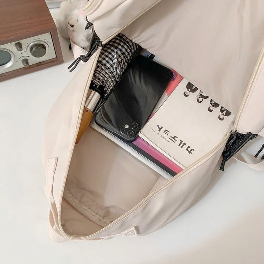 Schulrucksack Mädchen groß mit Laptopfach – Geräumig, spritzwassergeschützt, 9 Taschen 6