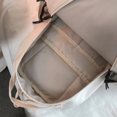 Schulrucksack Mädchen groß mit Laptopfach – Geräumig, spritzwassergeschützt, 9 Taschen 7