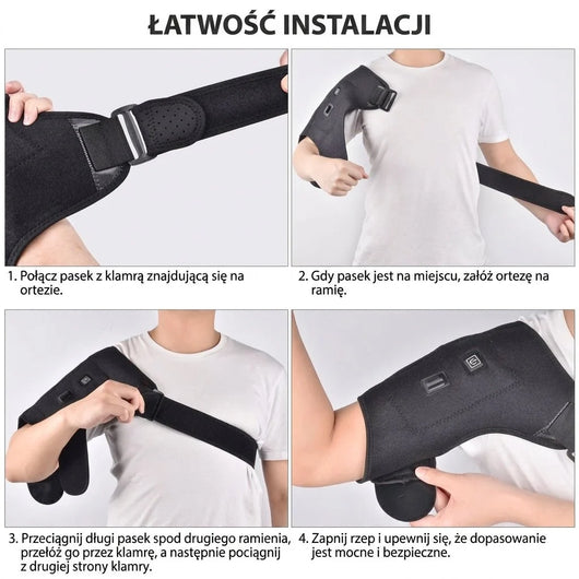 Schulterbandage für Schmerzlinderung – Neopren mit Wärmetherapie, verstellbar für beide Schultern 7
