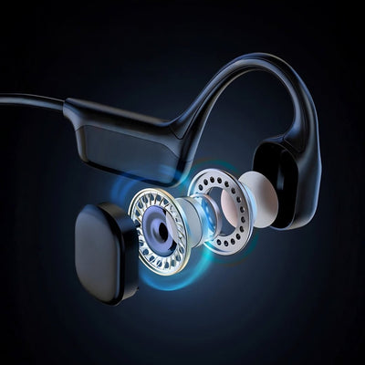 Schwimmkopfhörer mit 32 GB MP3-Player – Wasserdicht bis 30 m, Bluetooth 5.4, Knochenleitung 3