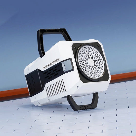 Seifenblasenmaschine Hochzeit mit Fernbedienung – 30.000 Blasen pro Minute, RGB-Lichteffekt, wasserdicht 7