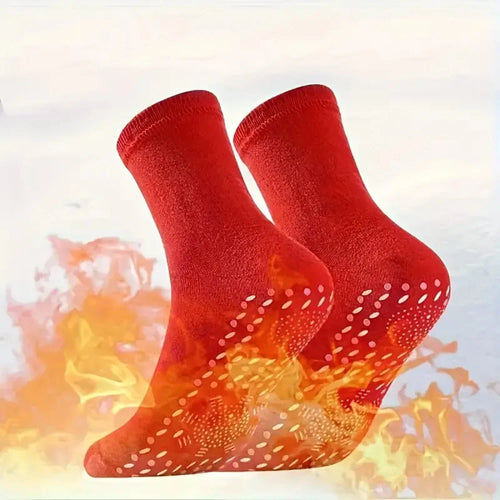 Selbsterwärmende Wintersocken 5 Paar – Wiederaufladbar, Unisex für Herren und Damen, für Sport und Outdoor