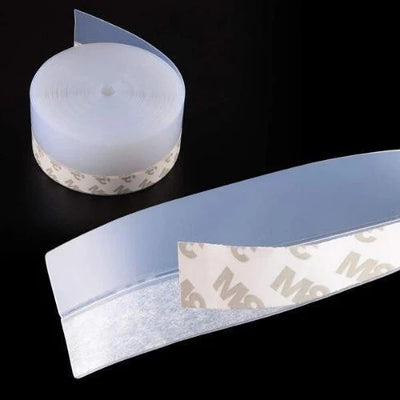 Selbstklebende Türdichtung 5 m – Flexible, transparente Dichtungsleiste für Türen und Fenster