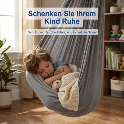 Sensorische Kokonschaukel für Drinnen und Draußen – Hohe Tragfähigkeit bis 200 kg, zwei Größen
