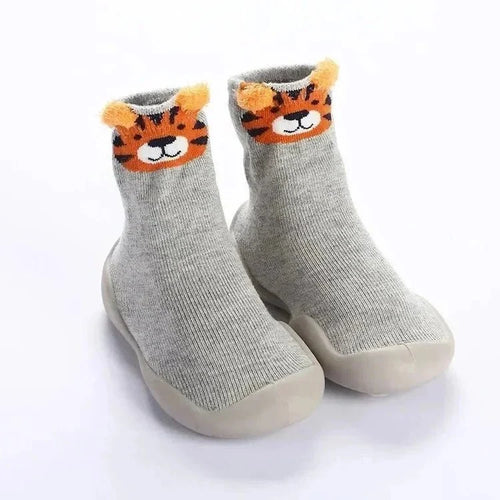 Rutschfeste Sockenschuhe für Kinder von 0 bis 3 Jahren – weiche Sohle, einfaches Anziehen, für drinnen