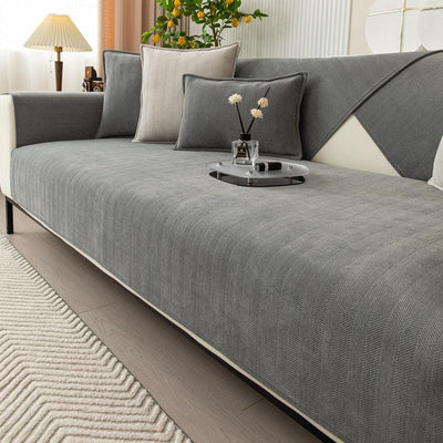 Sofabezug rutschfest – Pflegeleichter Schutz für Wohnzimmer-Sofas, ideal für Haushalte mit Kindern und Tieren 5