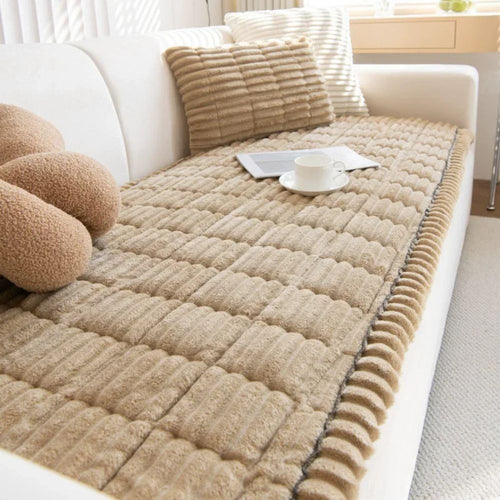 Sofabezug wasserdicht rutschfest – Weicher Couchbezug für Herbst und Winter