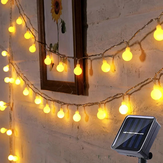 Solar Lichterkette Outdoor 20 Meter – 200 LEDs, IP65 wetterfest für Garten und Terrasse 0