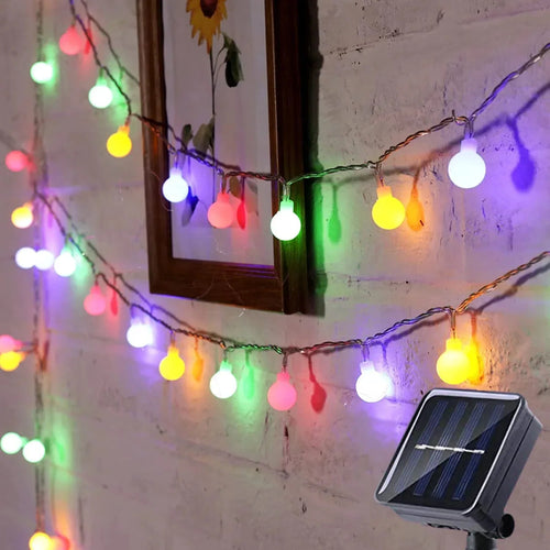 Solar Lichterkette Outdoor 20 Meter – 200 LEDs, IP65 wetterfest für Garten und Terrasse