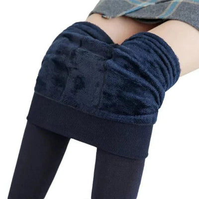 Thermo Leggings Damen mit Fleece-Futter – Hoher Bund für kalte Wintertage 2