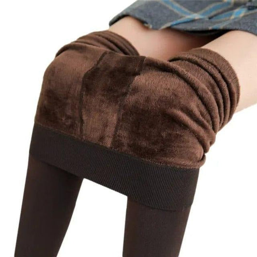 Thermo Leggings Damen mit Fleece-Futter – Hoher Bund für kalte Wintertage 3
