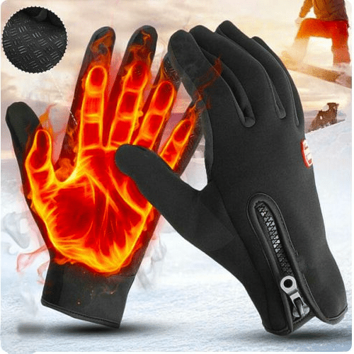 Thermohandschuhe für Damen und Herren mit Touchscreen-Funktion, warm und rutschfest für Winteraktivitäten