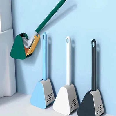 Toilettenbürste mit Selbstreinigungsfunktion – Hygienische WC-Bürste mit kompaktem Ständer in verschiedenen Farben