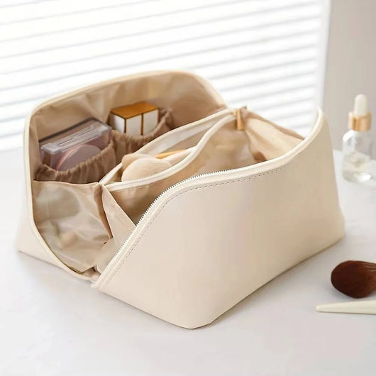 Wasserdichte Kosmetiktasche Damen – Großes Fassungsvermögen mit Fächern für kleine Gegenstände 6