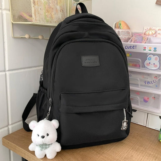 Wasserdichter Schulrucksack mit Laptopfach – 7 Taschen, gepolsterte Träger, 20 Liter 2