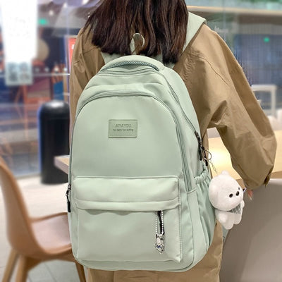 Wasserdichter Schulrucksack mit Laptopfach – 7 Taschen, gepolsterte Träger, 20 Liter 5