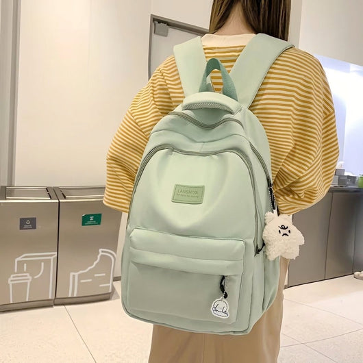 Wasserdichter Schulrucksack mit Laptopfach – 7 Taschen, gepolsterte Träger, 20 Liter 6