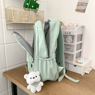 Wasserdichter Schulrucksack mit Laptopfach – 7 Taschen, gepolsterte Träger, 20 Liter 7