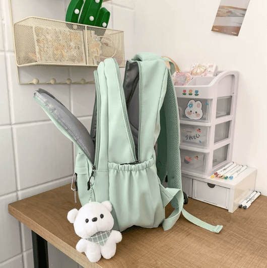 Wasserdichter Schulrucksack mit Laptopfach – 7 Taschen, gepolsterte Träger, 20 Liter 7