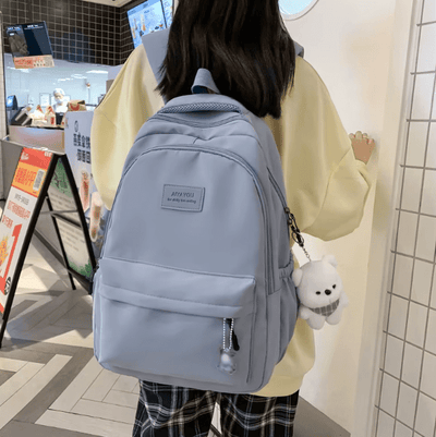 Wasserdichter Schulrucksack mit Laptopfach – 7 Taschen, gepolsterte Träger, 20 Liter 9