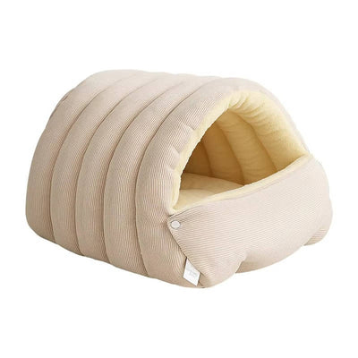 Winter-Katzenbett mit abnehmbarem Bezug – Rutschfeste Unterseite für kalte Tage 8