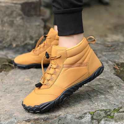 Winterstiefel Damen wasserdicht mit Fleecefutter – Rutschfest für Schnee und Eis 0