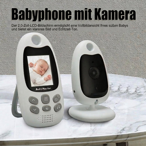 Babyphone mit Kamera – Kabellos, Nachtsicht, Zwei-Wege-Audio und bis zu 300 m Reichweite