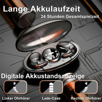 Bluetooth-In-Ear-Kopfhörer mit Geräuschunterdrückung – IPX5-Wasserschutz für ungestörten Schlaf