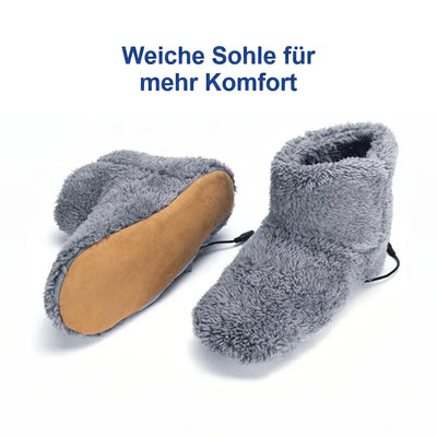 Elektrisch beheizte Hausschuhe mit weicher Sohle für mehr Komfort