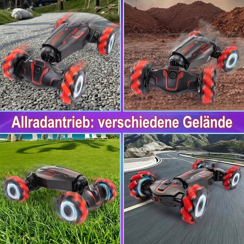 Ferngesteuertes RC-Auto mit Gestensteuerung – 4WD-Geländewagen mit Mecanum-Rädern